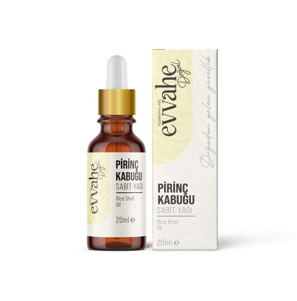 EVVAHE PİRİNÇ KABUĞU YAĞI 20ML