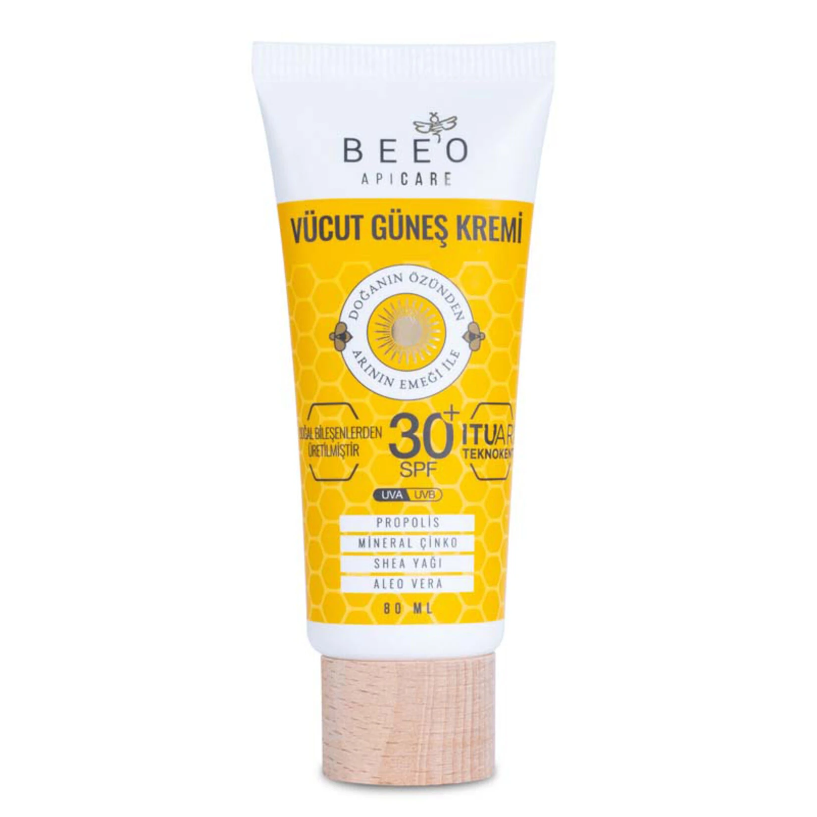 BEEO PROPOLİSLİ VÜCUT GÜNEŞ KREMİ 80 ML