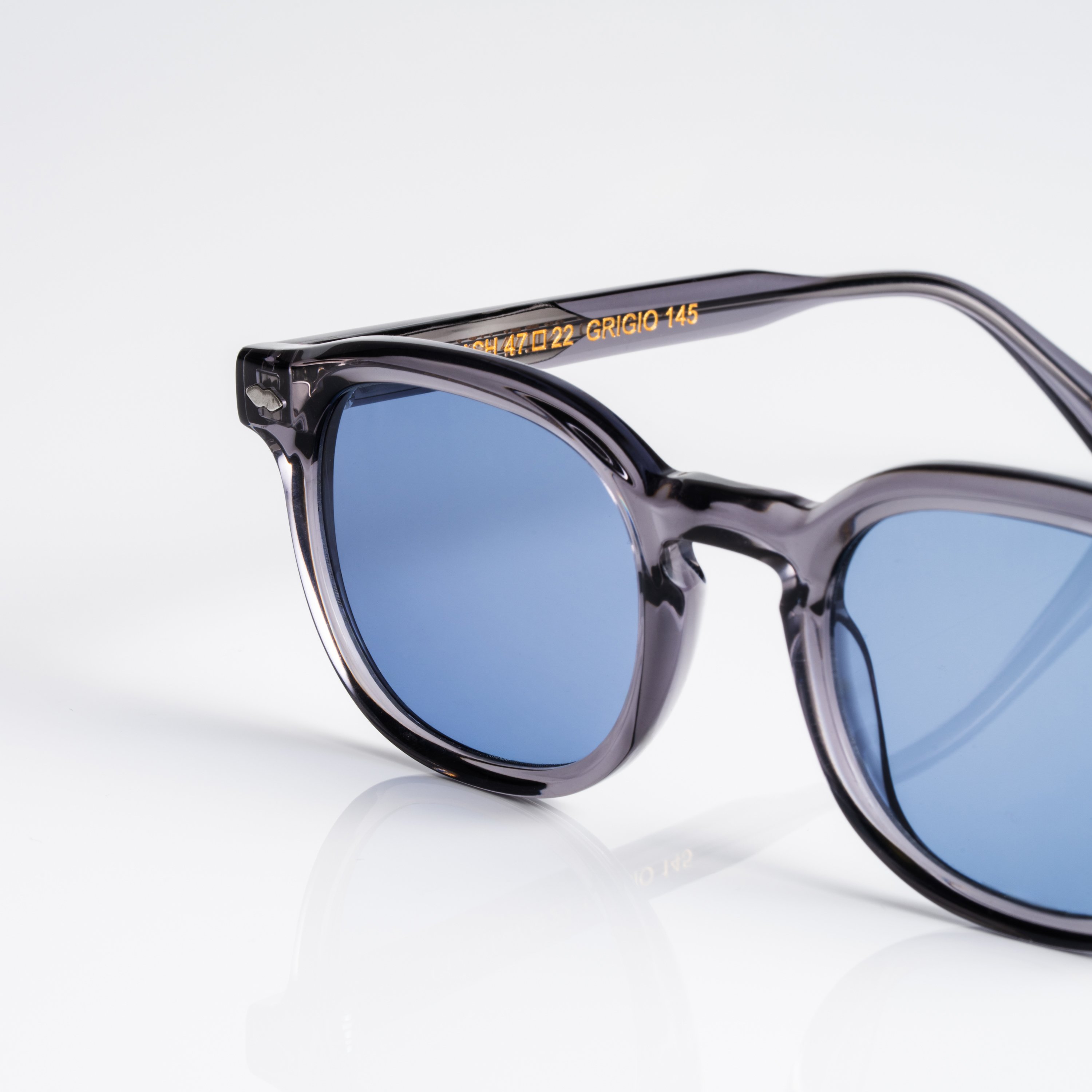 CLASH GRIGIO Unisex Gri UV400 Kare Güneş Gözlüğü