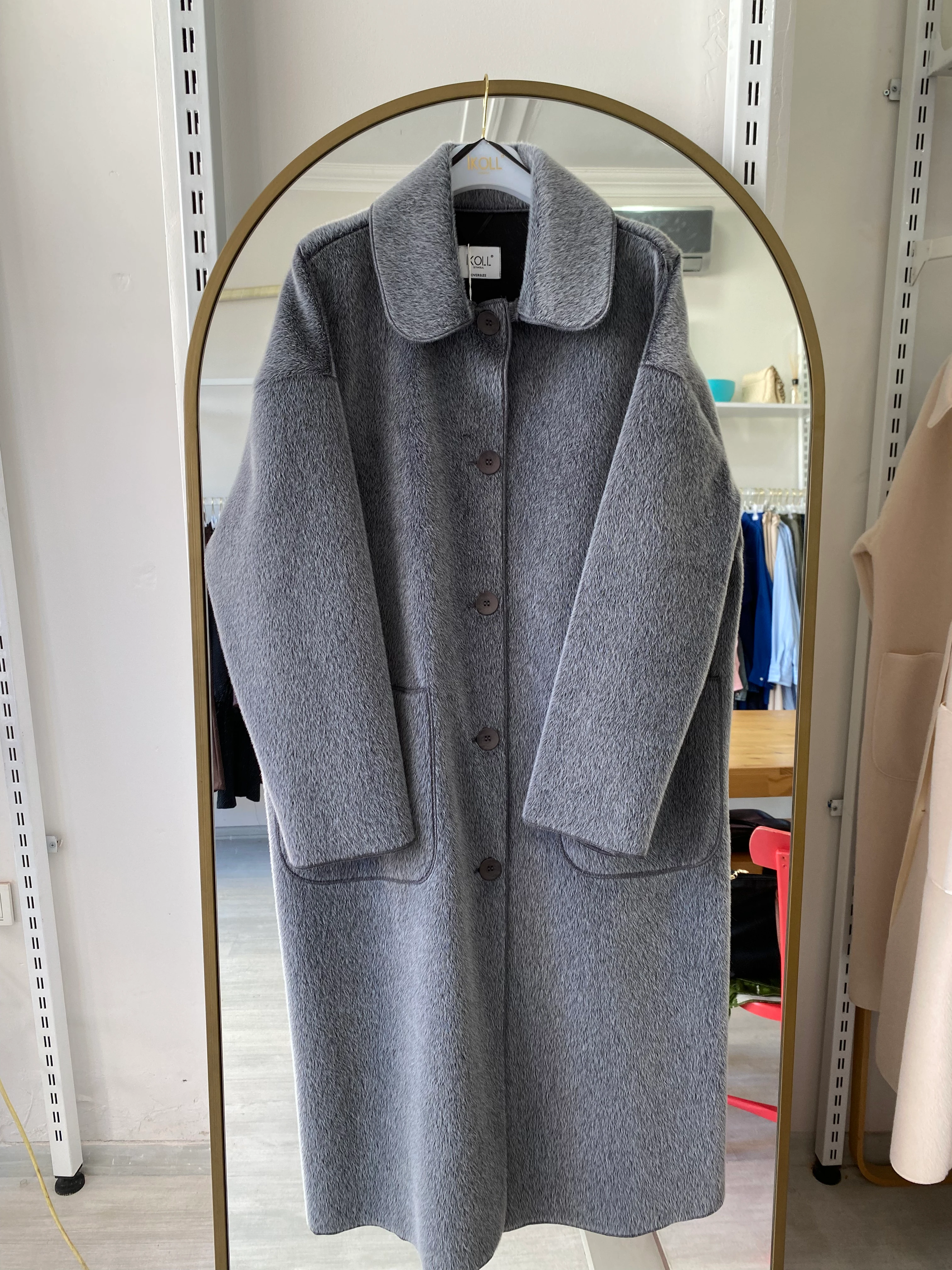 Angora Kap - Antrasit