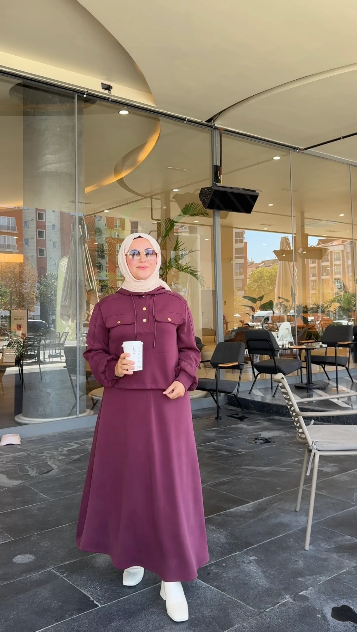 Sezar Oysho Takım - bordo