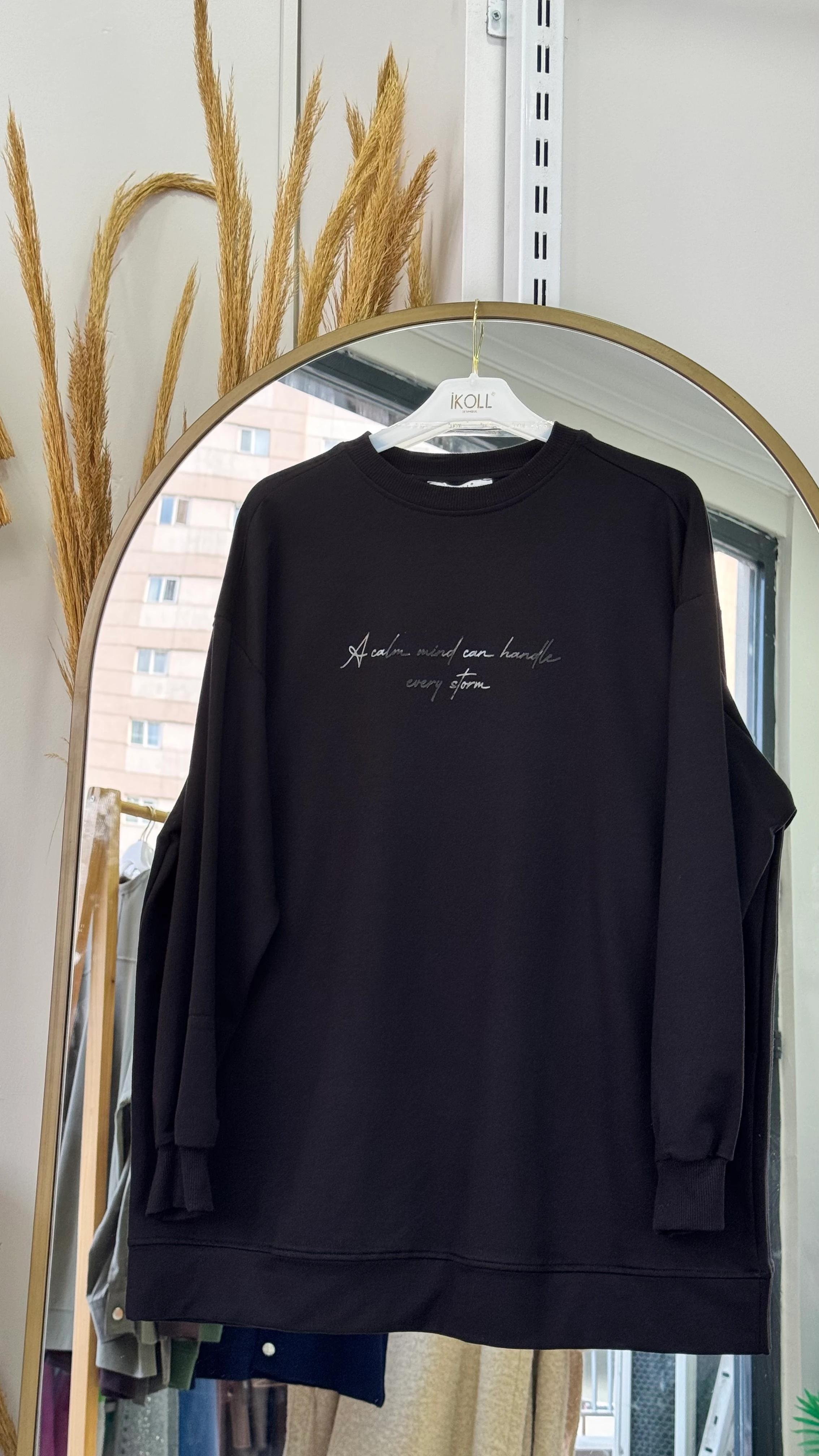 Oversize Sweat - Siyah