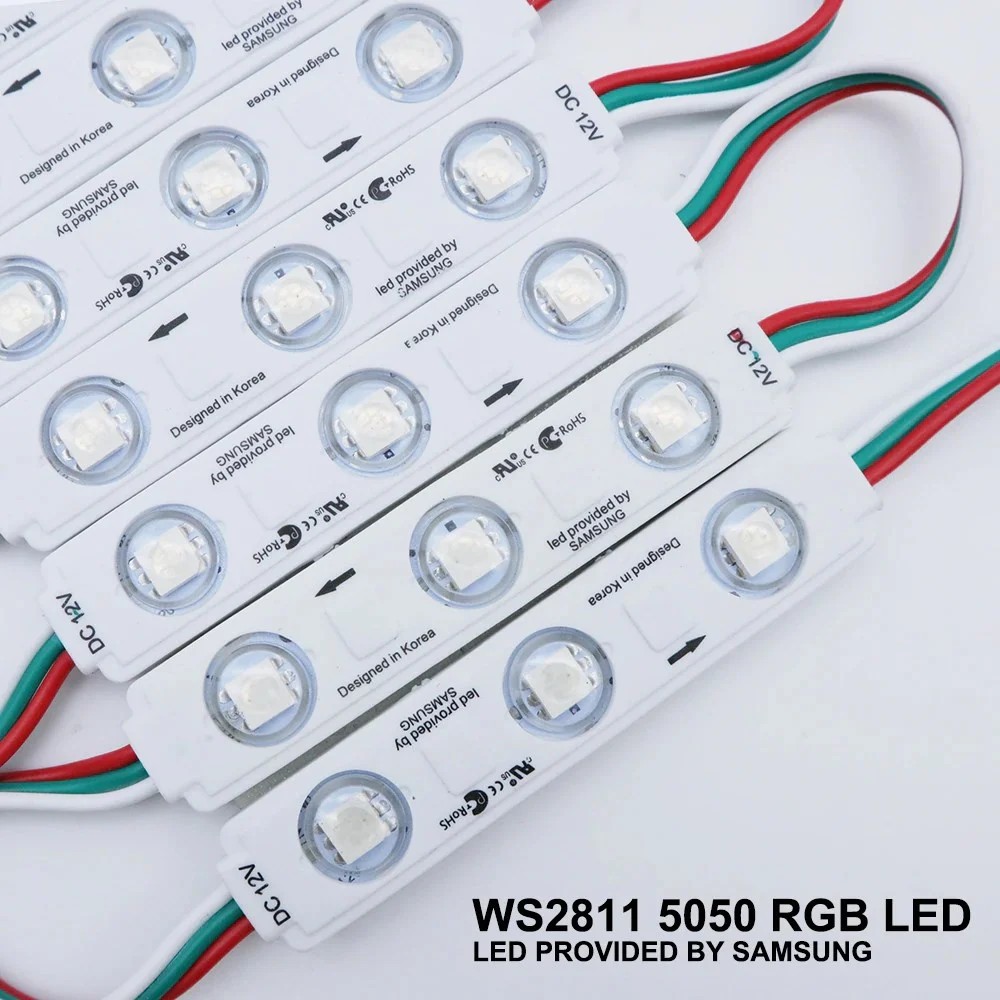 TECNOWORLD 0,72W 5050 SAMSUNG RGB PİXEL MODÜL LED (20 ADET)