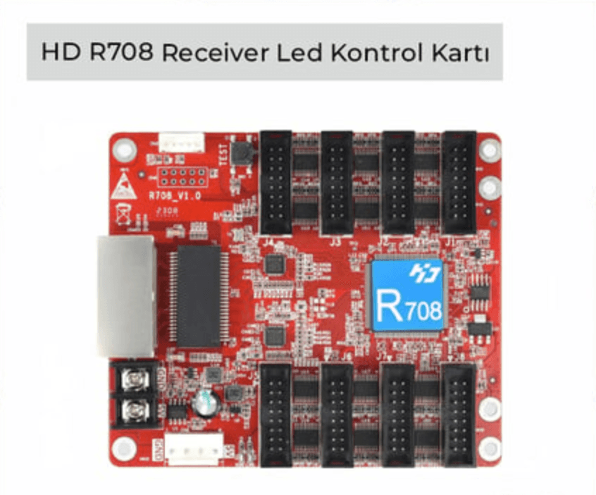 HD R708 RECEİVİNG LED KONTROL KARTI