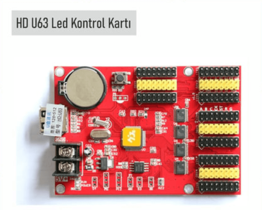 HD U63 LED KONTROL KARTI