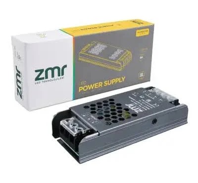 ZMR 12 VOLT 5 AMPER 60 WATT SLIM METAL KASA ADAPTÖR