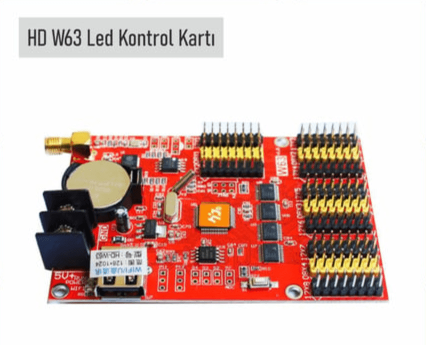 HD W63 LED KONTROL KARTI