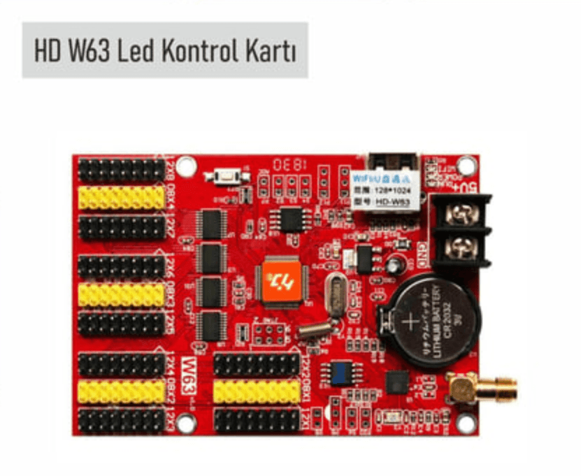 HD W63 LED KONTROL KARTI