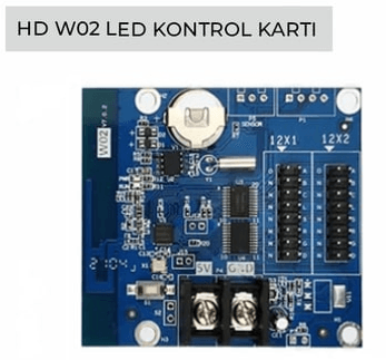 HD W02 LED KONTROL KARTI