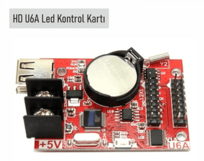 HD U6A LED KONTROL KARTI