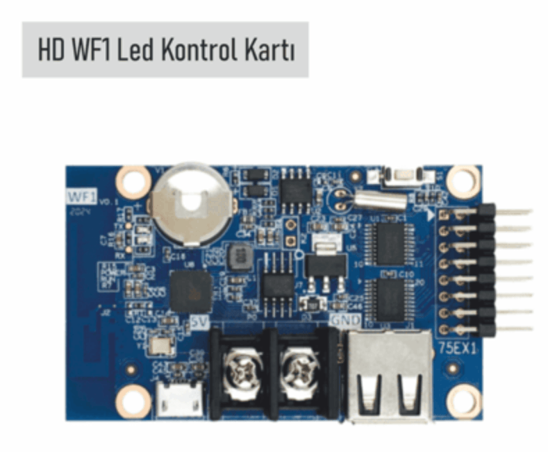 HD WF1 RGB LED KONTROL KARTI