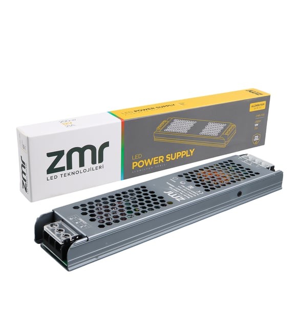 ZMR 12 VOLT 21 AMPER 250 WATT SLIM METAL KASA ADAPTÖR