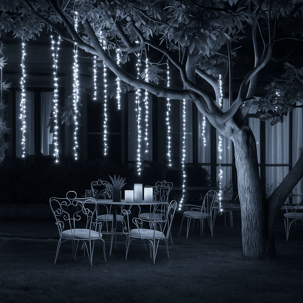 10 METRE STRİNG İP LED DIŞ MEKAN İP65 YILBAŞI SÜSLEMELESİ 100 LEDLİ BEYAZ KABLO
