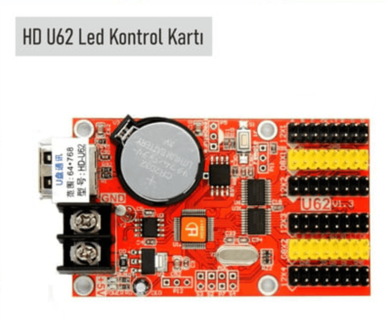 HD U62 LED KONTROL KARTI