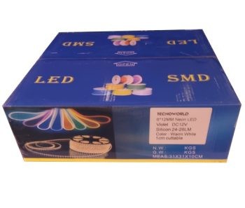 12V TECNOWORLD 1 CM KESİM  %100 SİLİKON A KALİTE NEON LED (50 METRE)