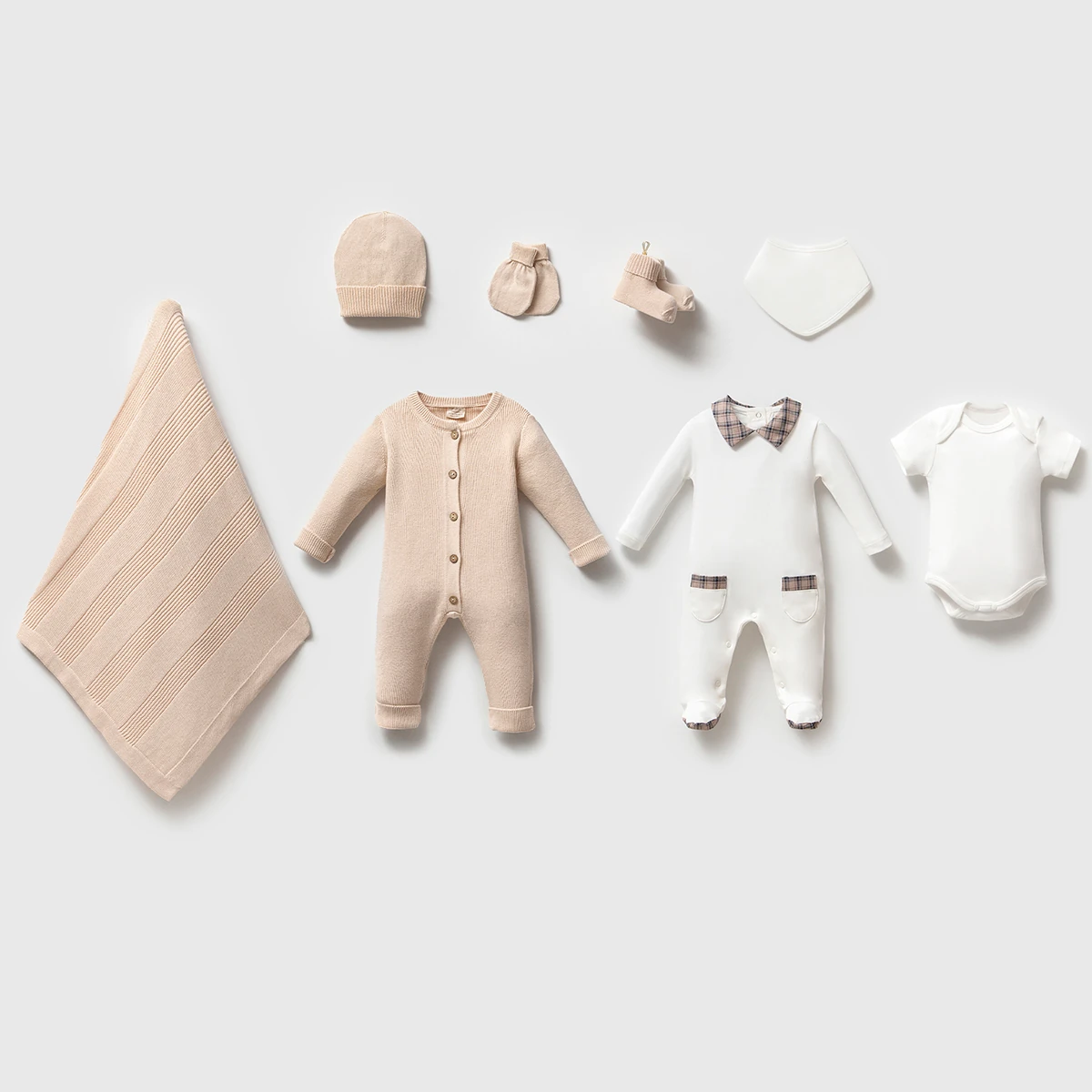 NİPPERLAND ERKEK 0-3 AY FRANK 8Lİ SET