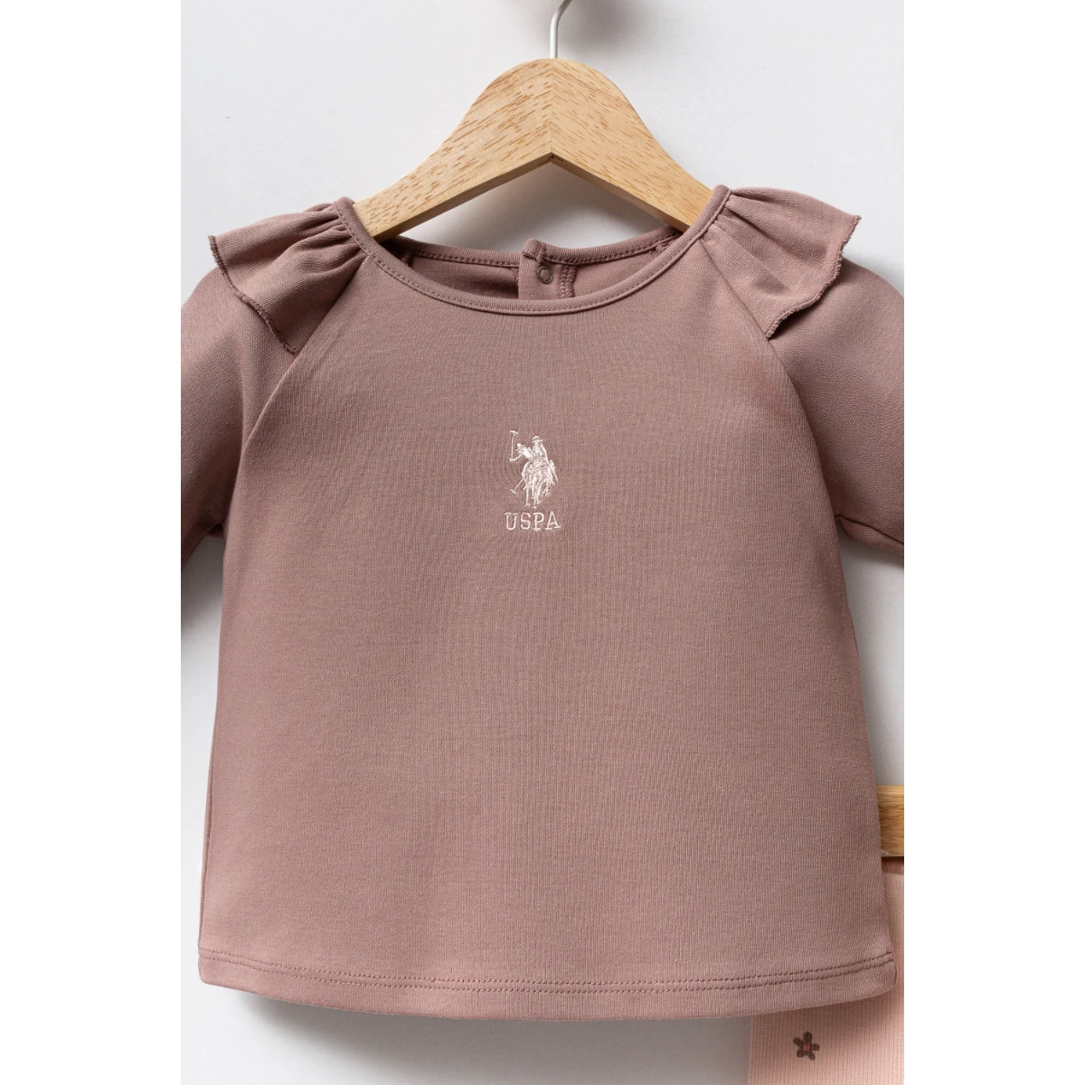 US POLO KIZ 6-9-12-18-24-36 AY 2Lİ TAKIM