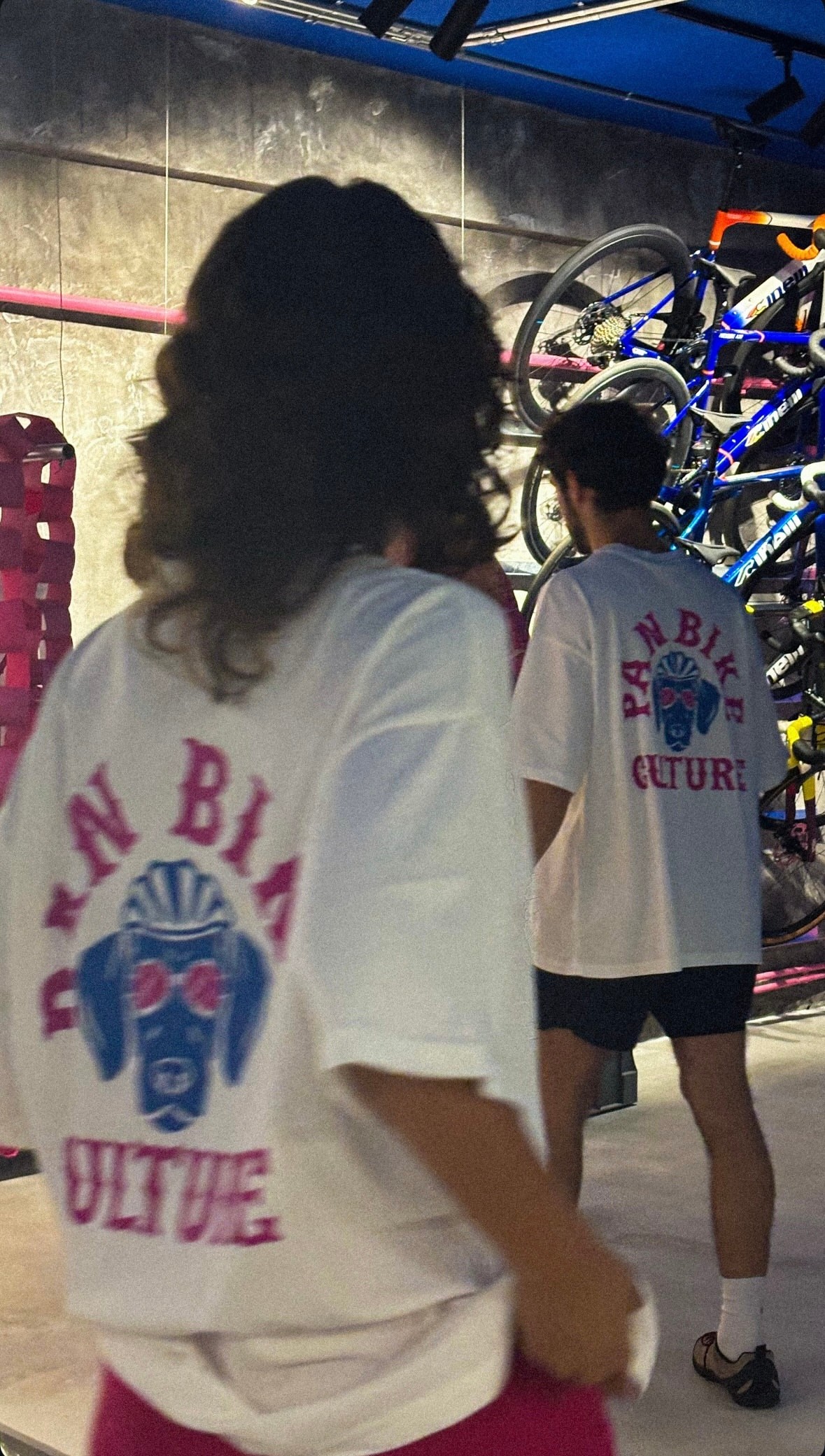 PANBIKECULTURE KIRIK BEYAZ “OVERSIZE” T-SHIRT