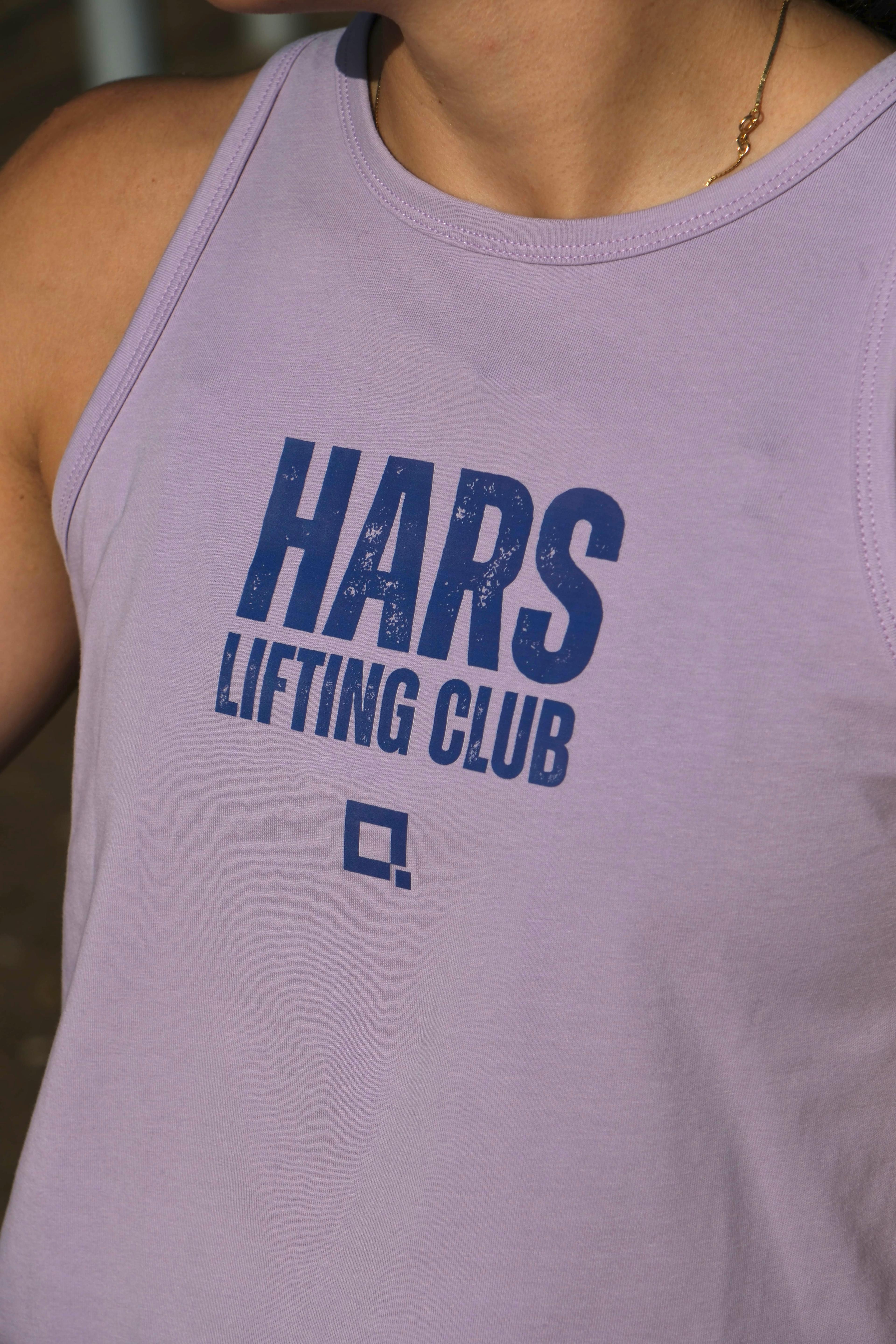 LİLA "GIRLS WHO LIFT" CROPPED TANK 