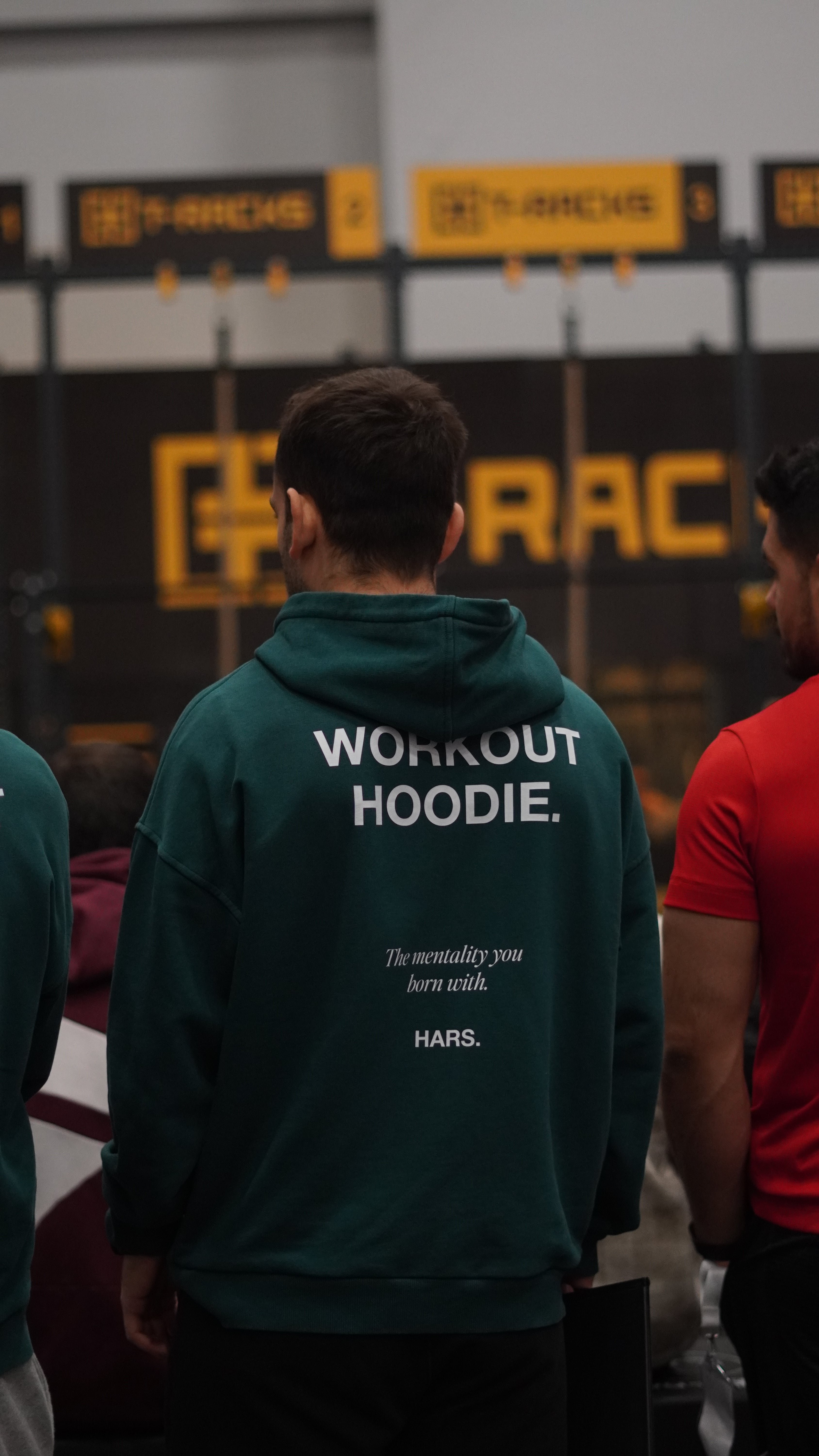 HARS YEŞİL "WORKOUT HOODIE" 