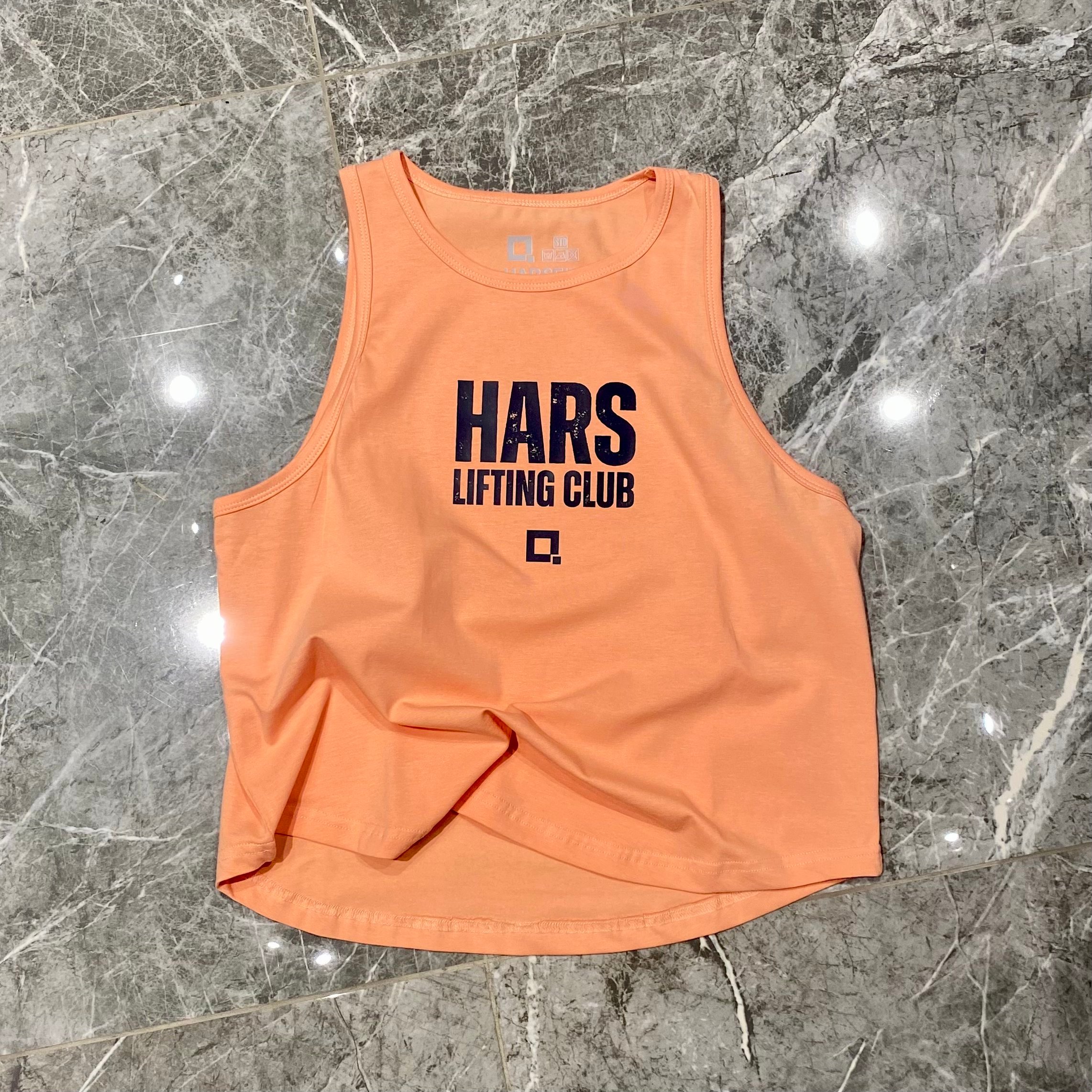 HARS YAVRUAĞZI "GIRLS WHO LIFT" CROPPED TANK