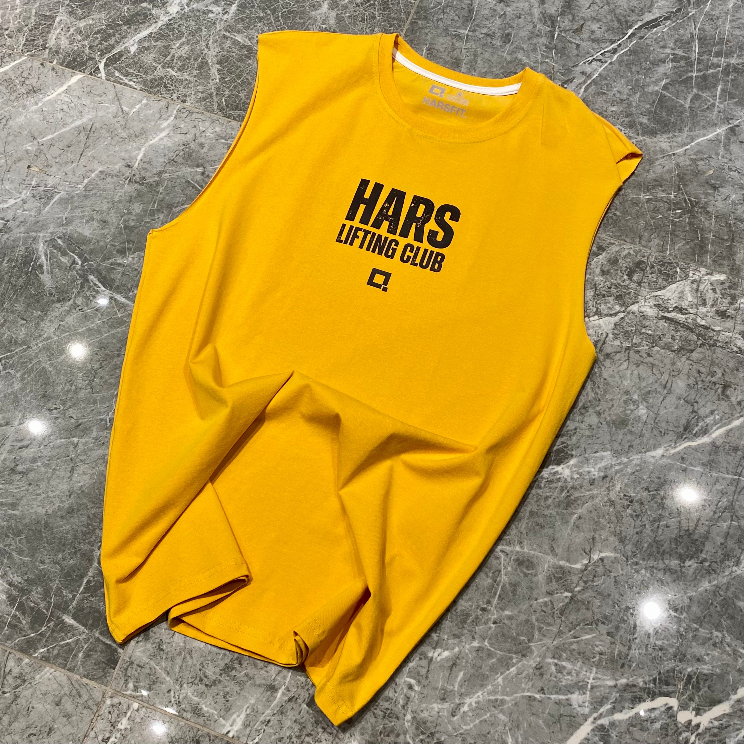 HARS YELLOW "TRAINING DIVISION" SLEEVELESS