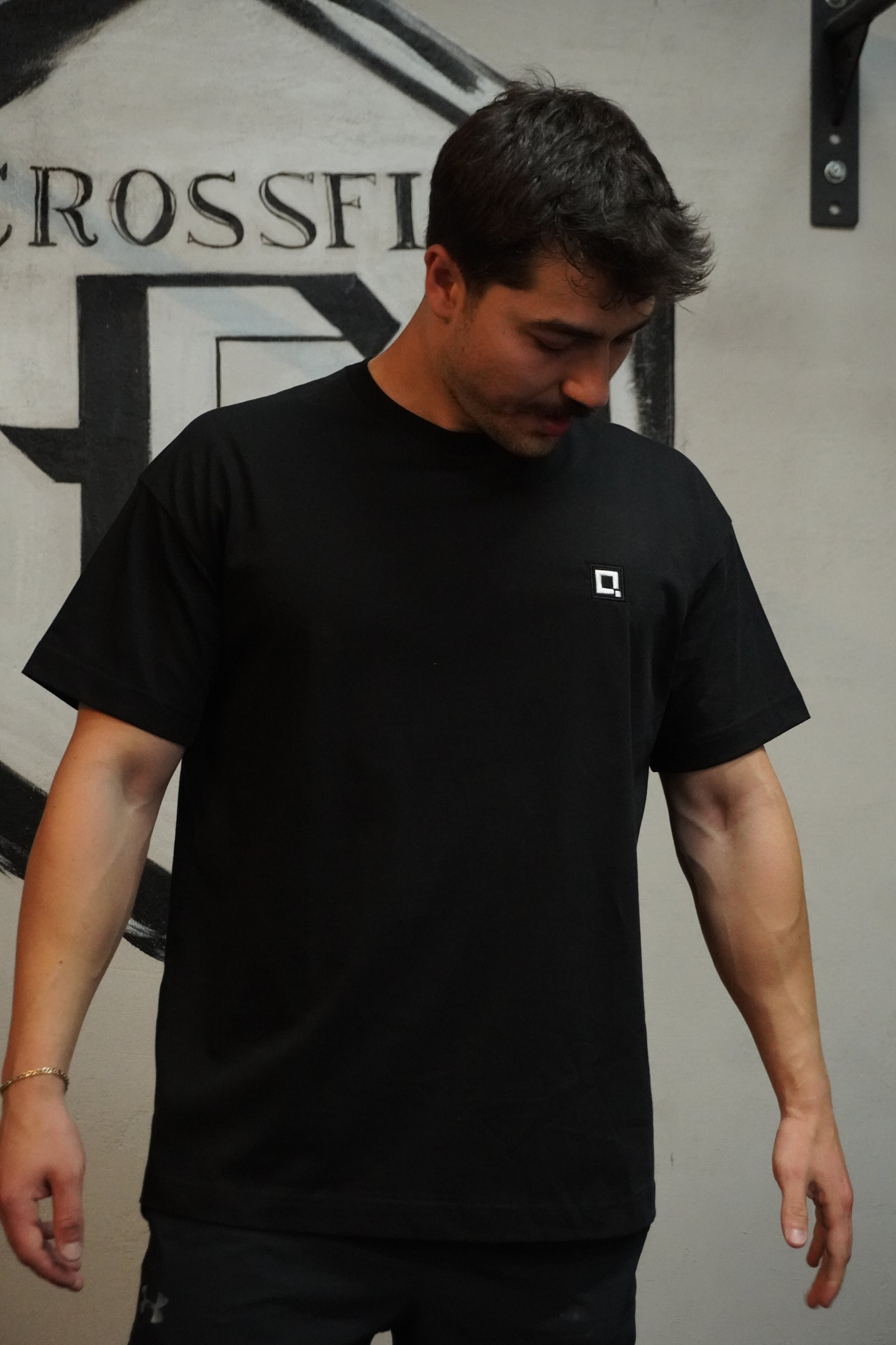 HARS SİYAH "HEAVYWEIGHT" OVERSIZE T-SHIRT 