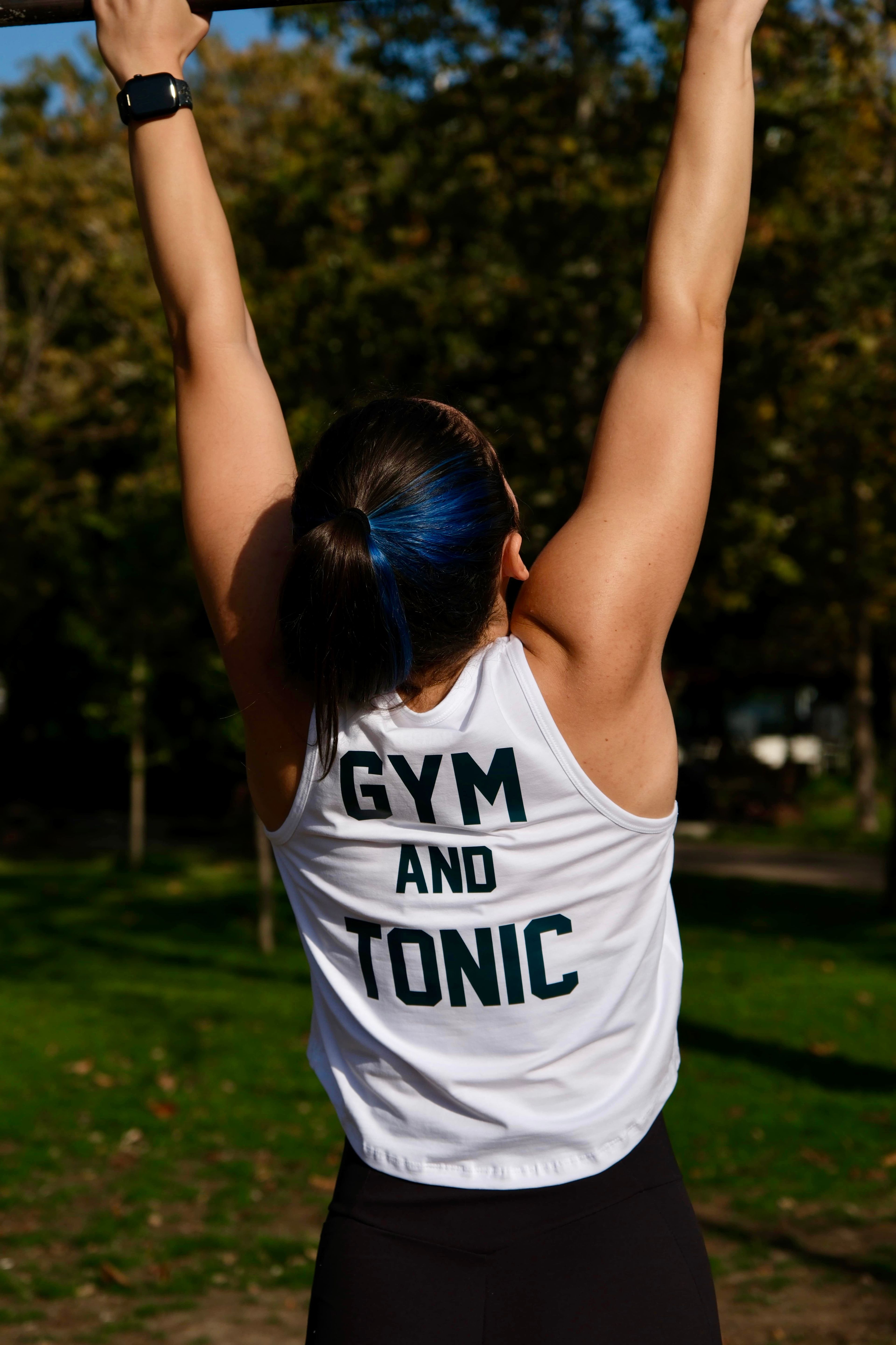 HARS "GYM AND TONIC" CROPPED TANK