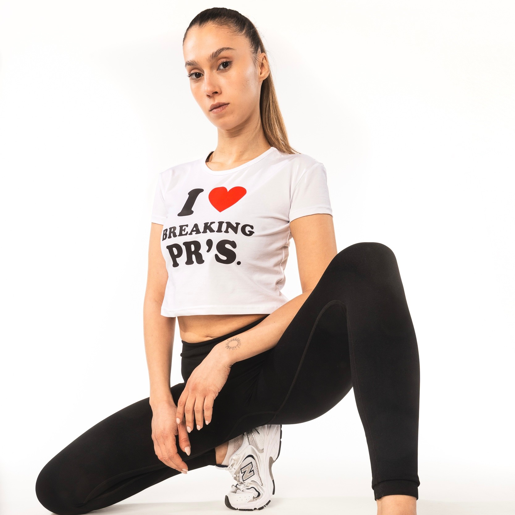i <3 breaking pr's - BABY TEE