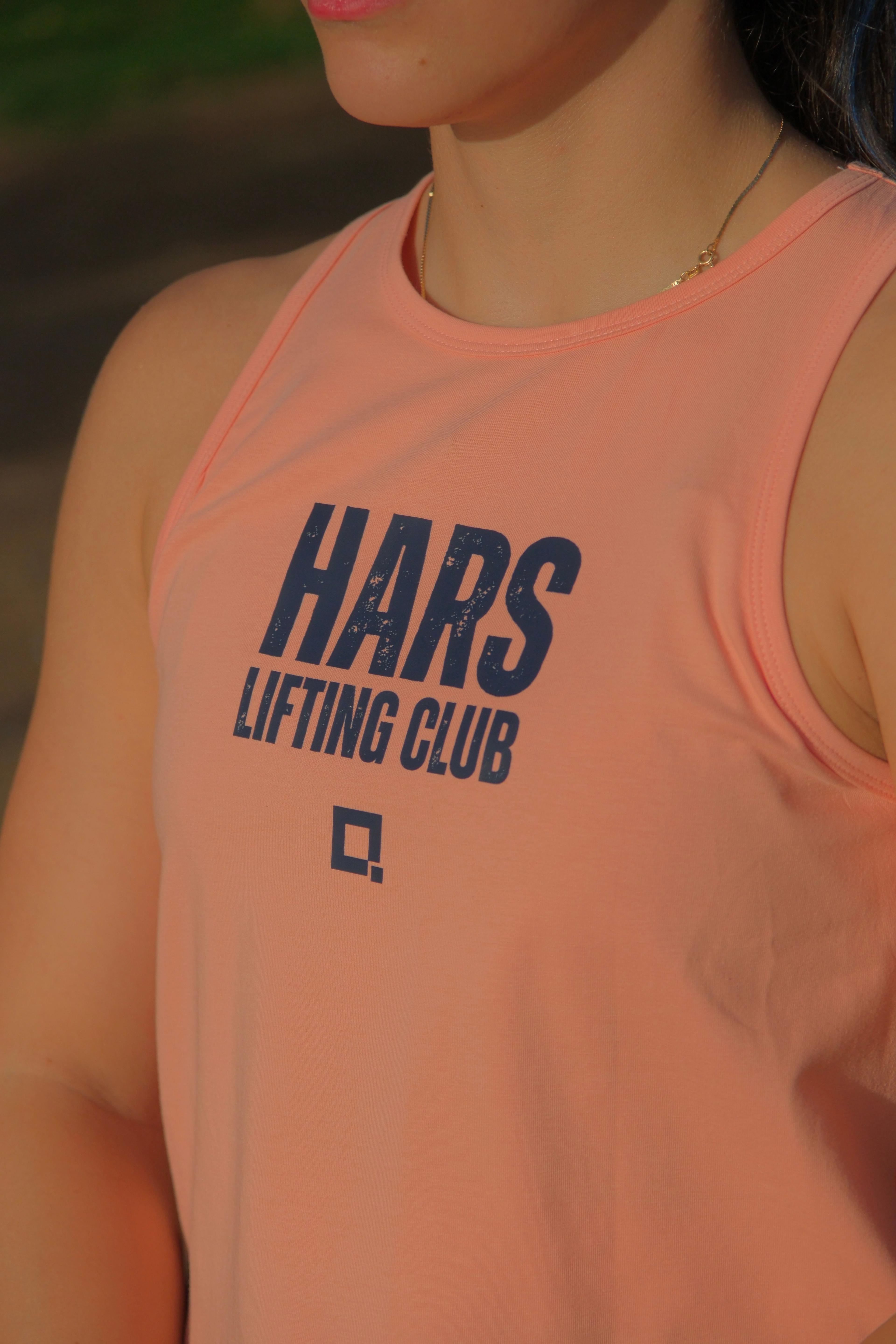 HARS YAVRUAĞZI "GIRLS WHO LIFT" CROPPED TANK