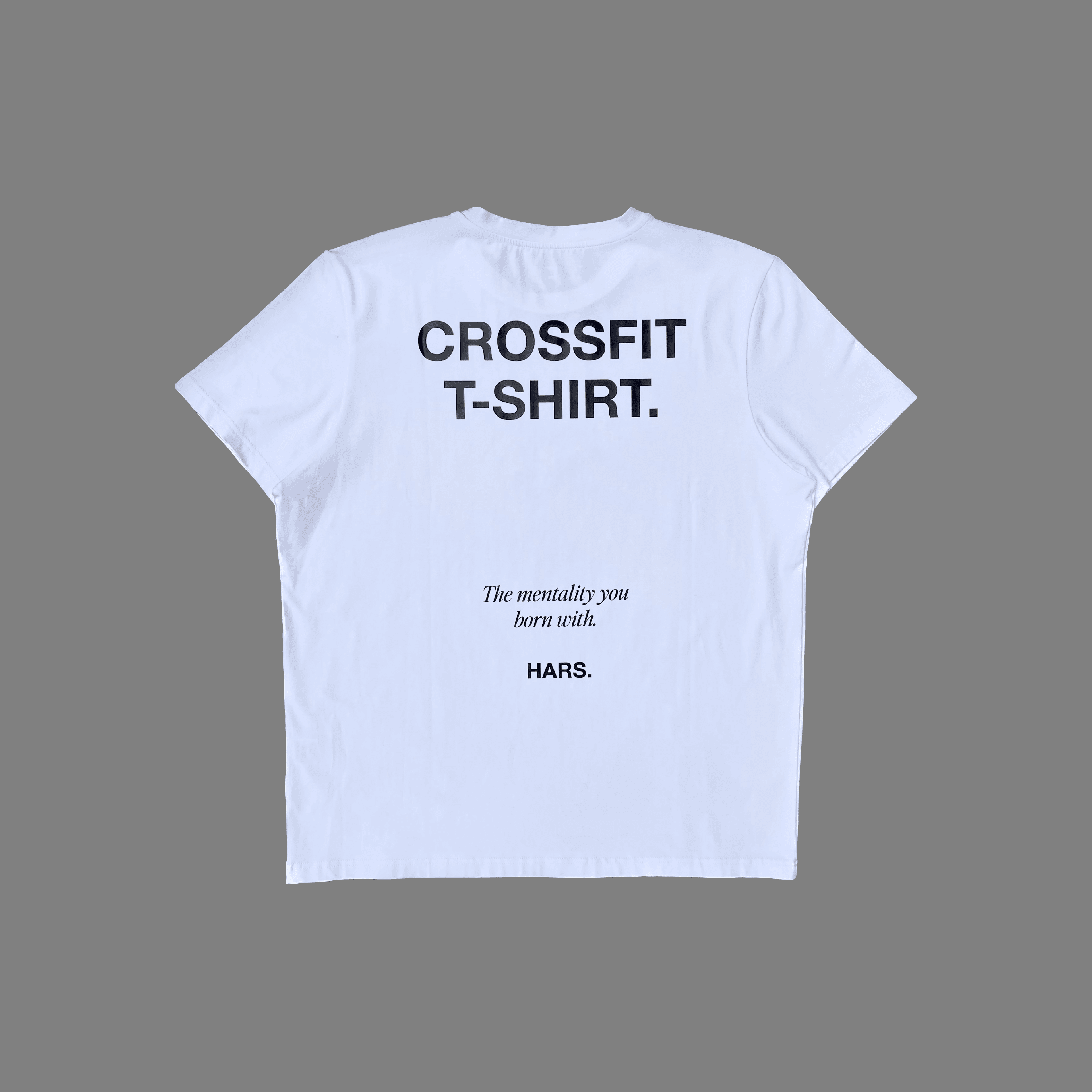 T-SHIRT CROSSFIT BLANC HARS