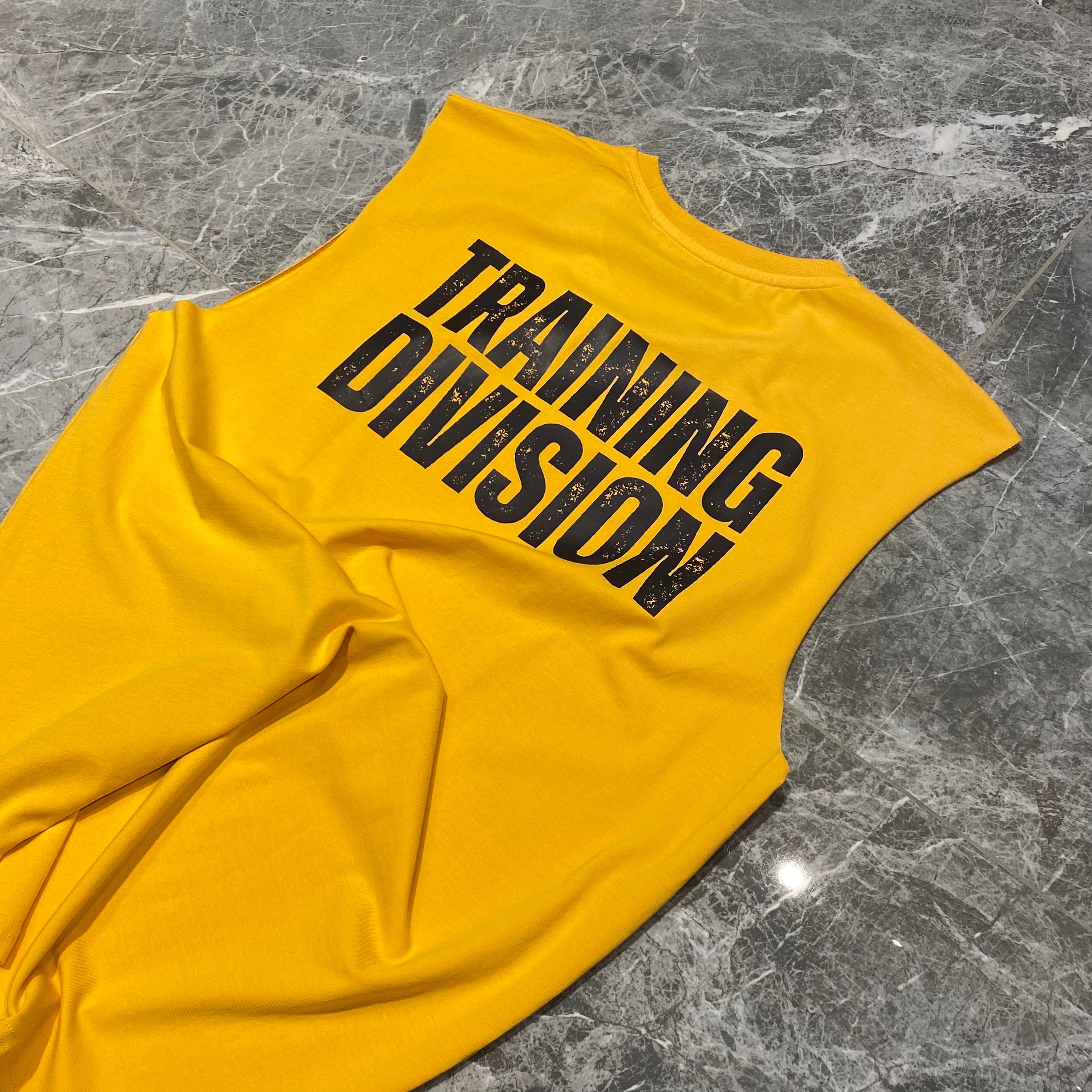 HARS YELLOW "TRAINING DIVISION" SLEEVELESS