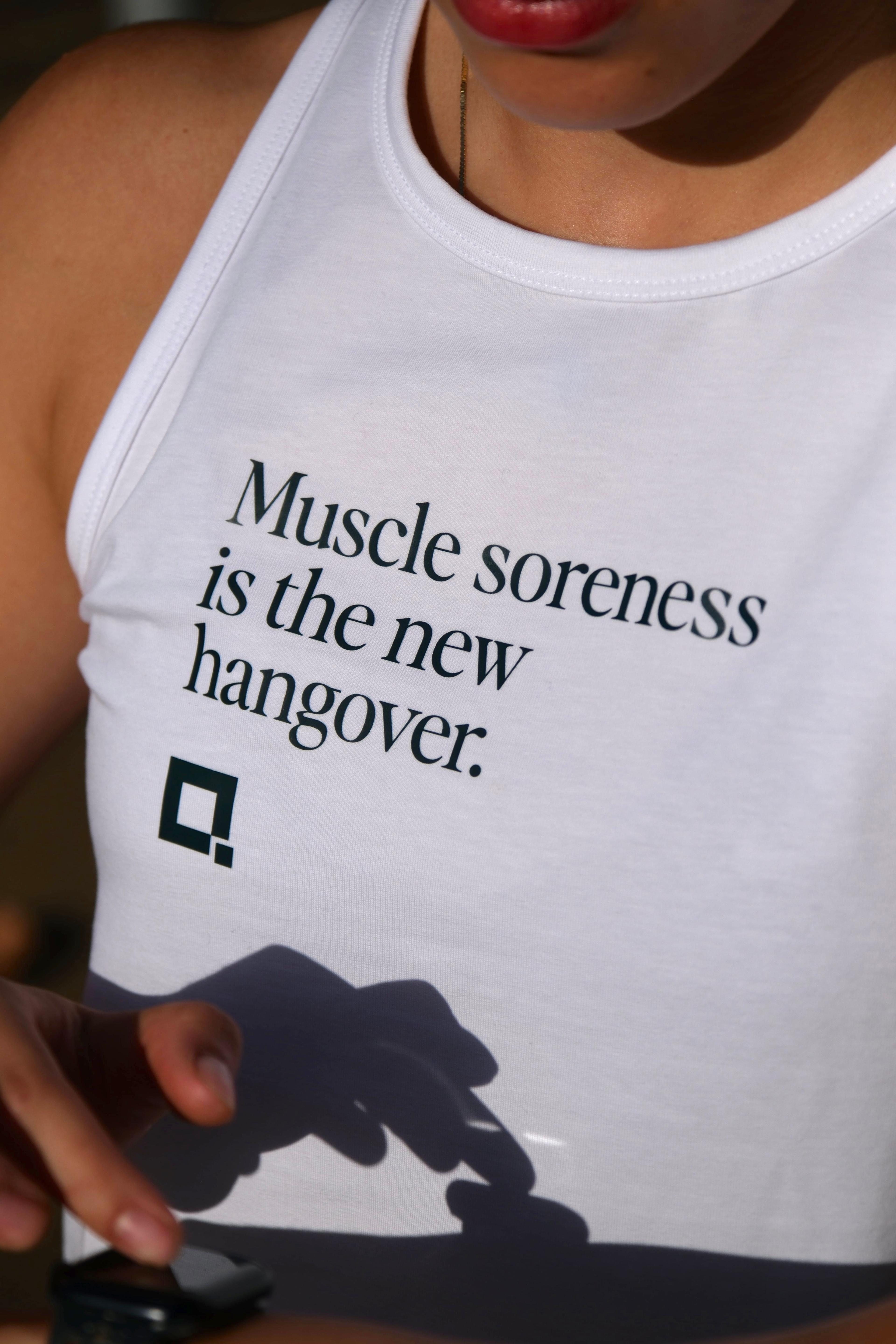 HARS "GYM AND TONIC" CROPPED TANK