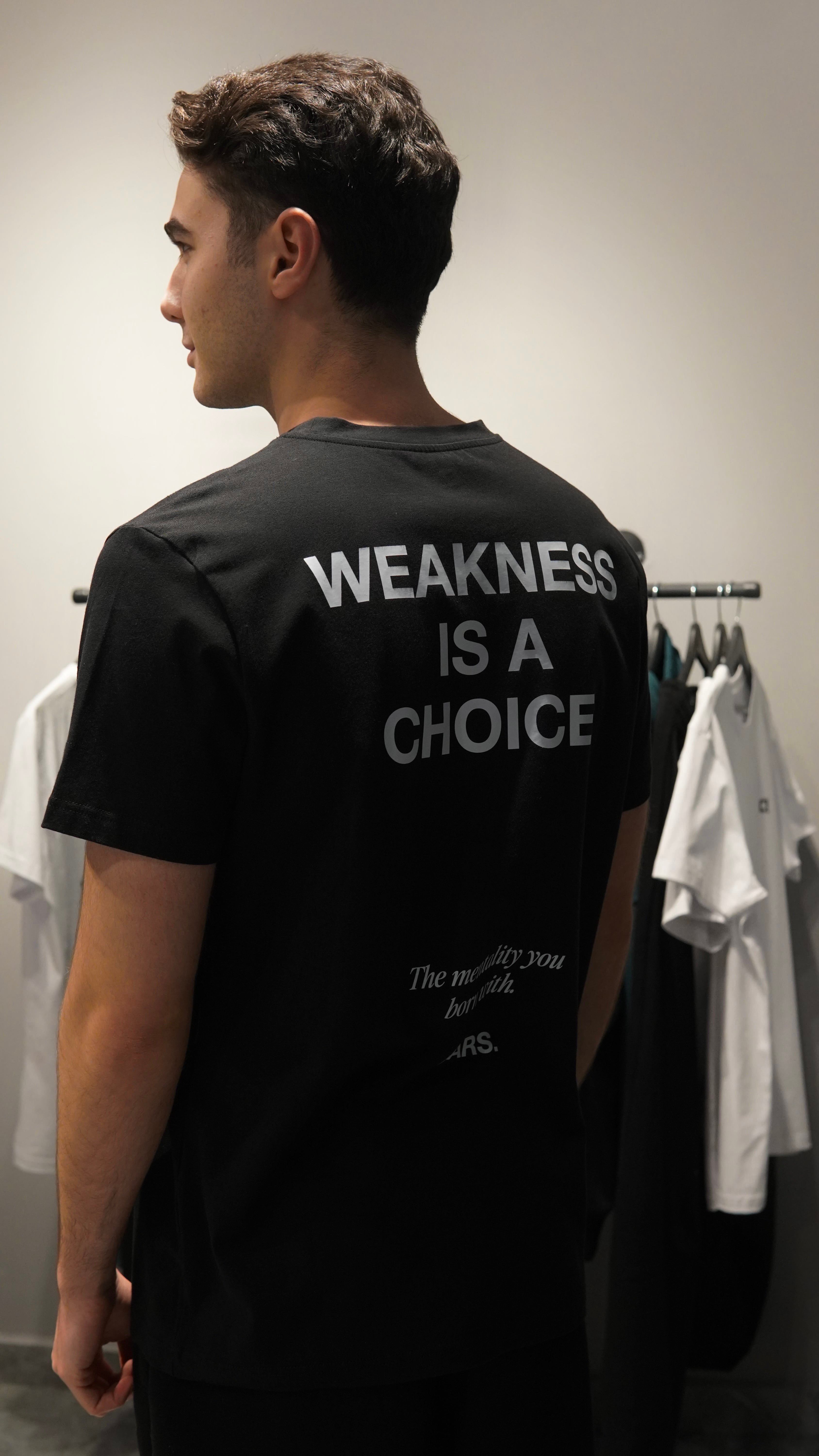 HARS "WEAKNESS IS A CHOICE" T-SHIRT