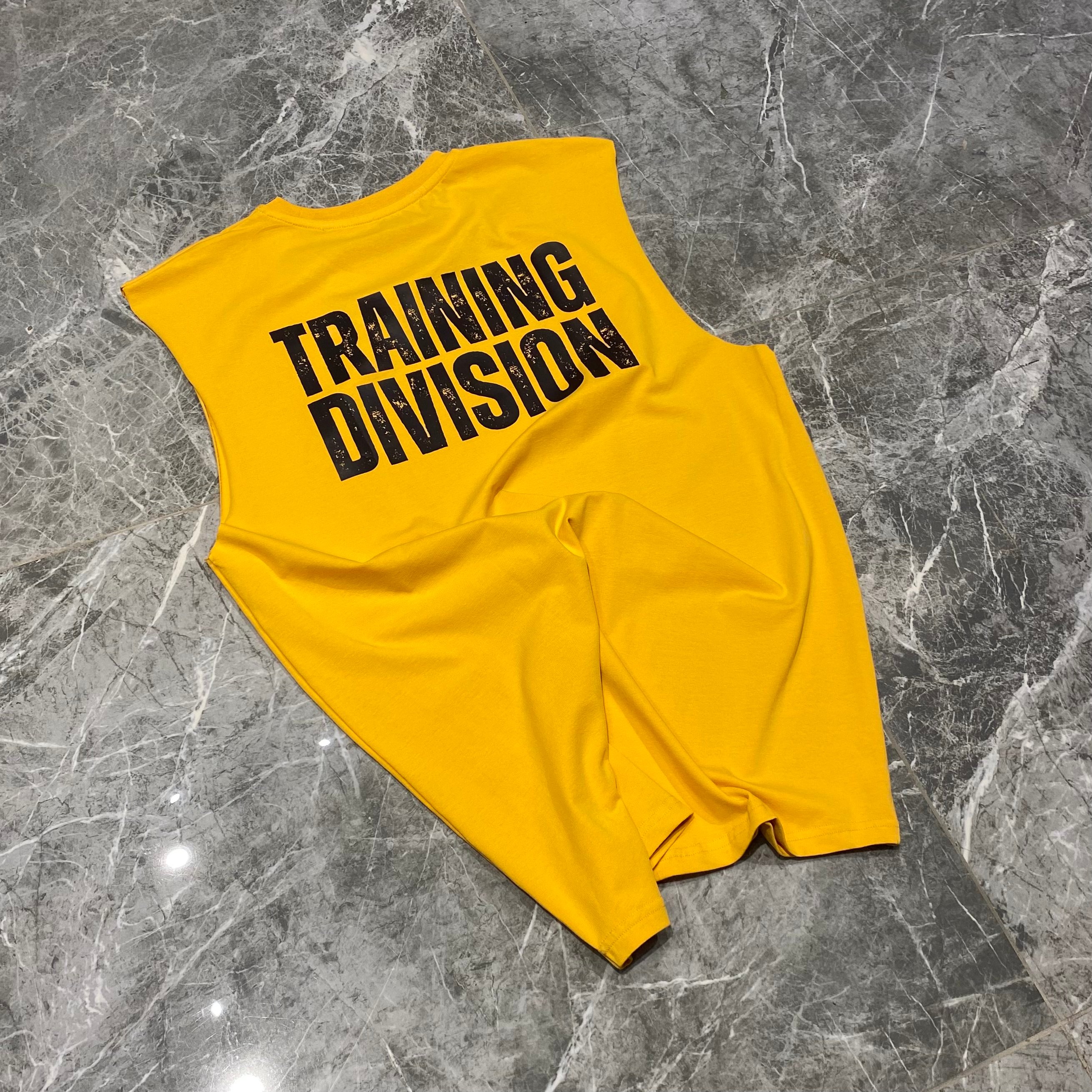 HARS YELLOW "TRAINING DIVISION" SLEEVELESS