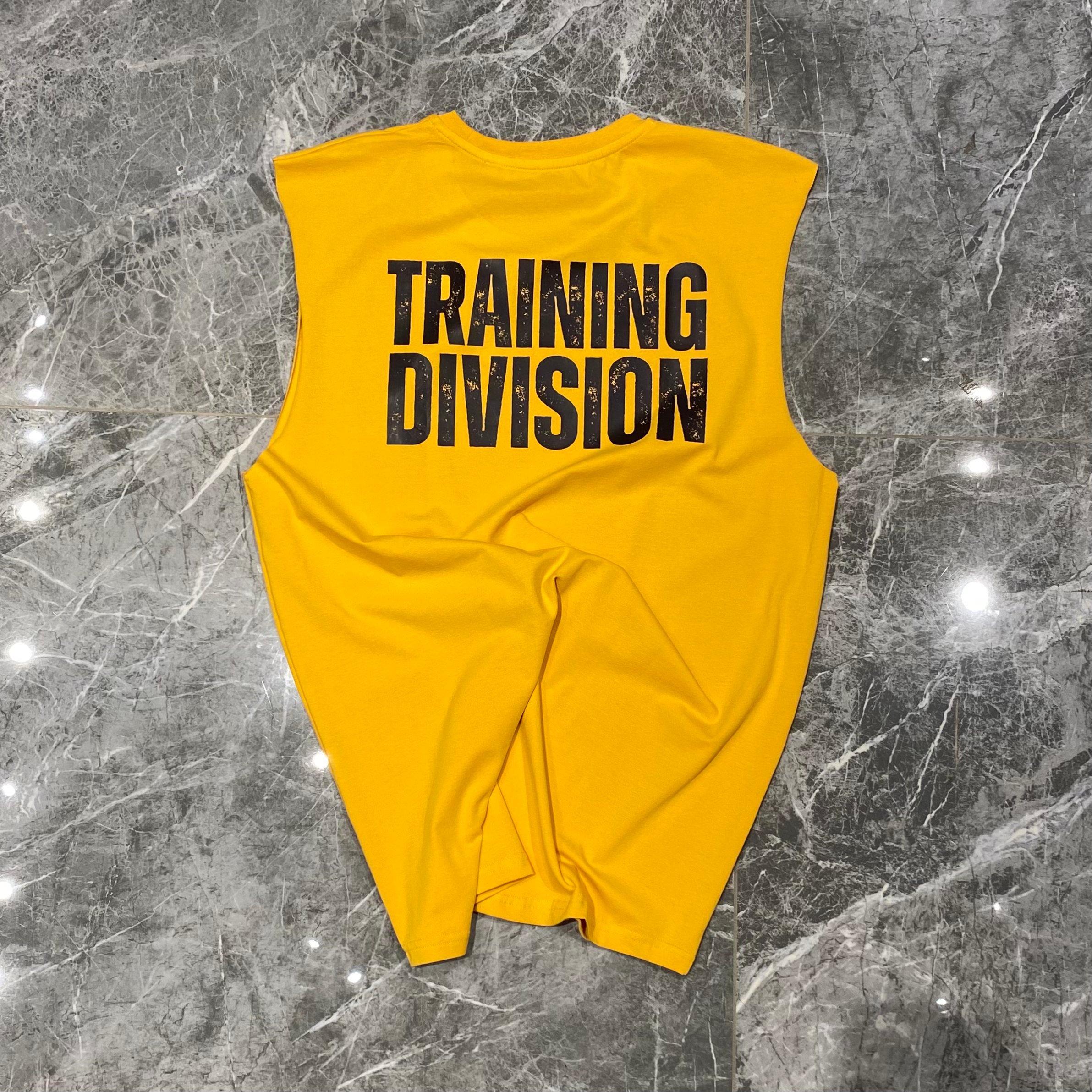 HARS YELLOW "TRAINING DIVISION" SLEEVELESS