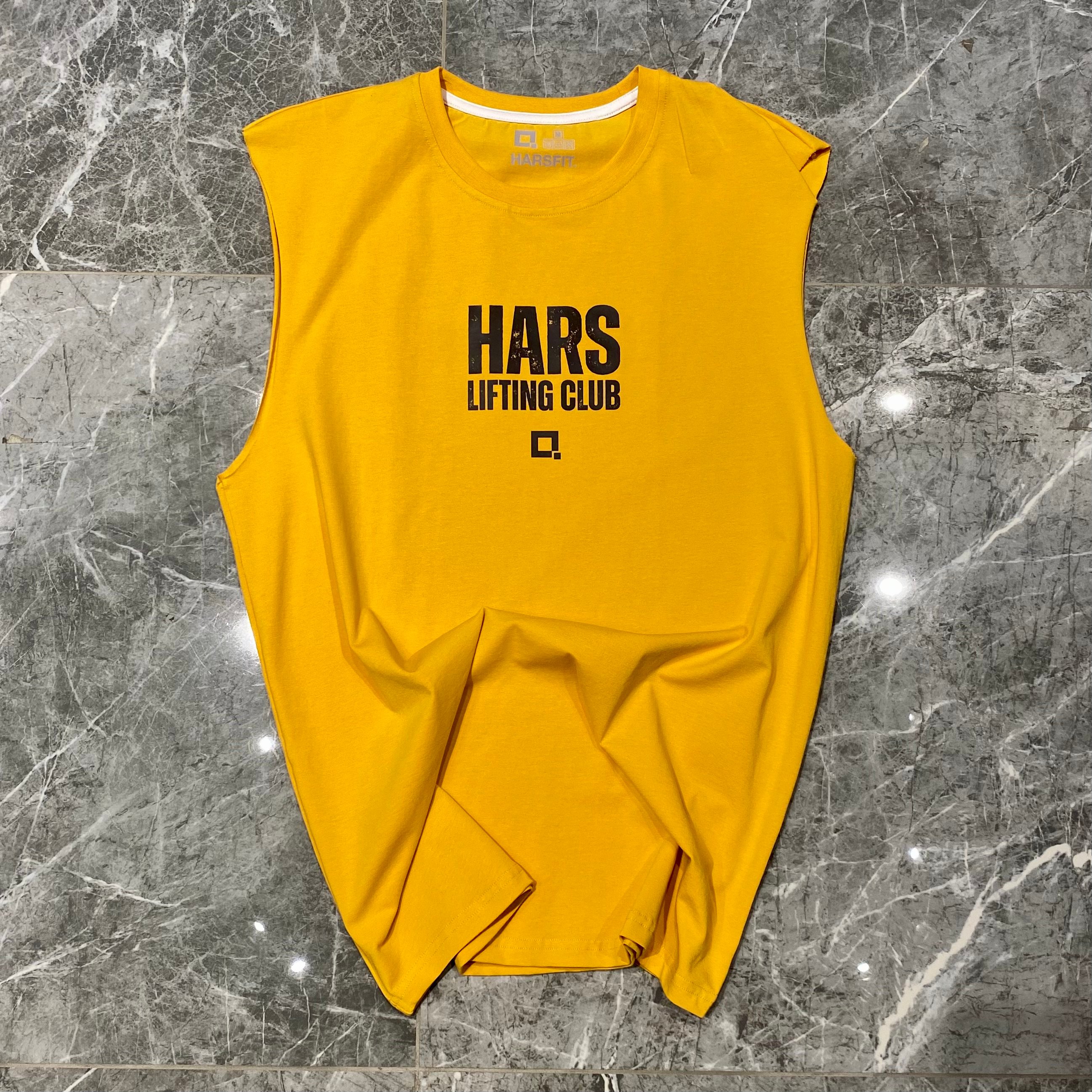 HARS YELLOW "TRAINING DIVISION" SLEEVELESS