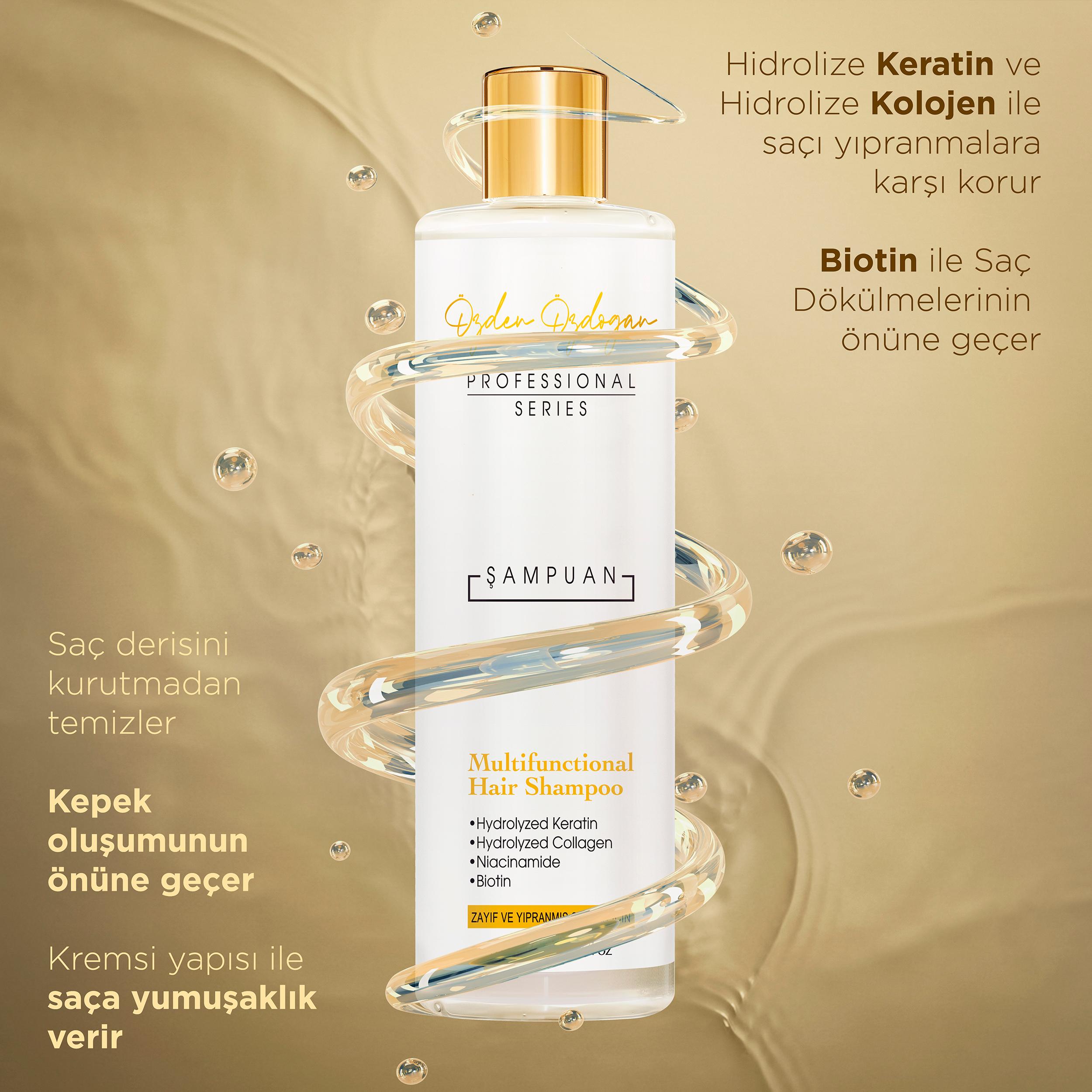 Şampuan Zayıf Ve Yıpranmış Saçlar Için Hızlı Uzamaya Yardımcı Keratin&kolajen Içerikli