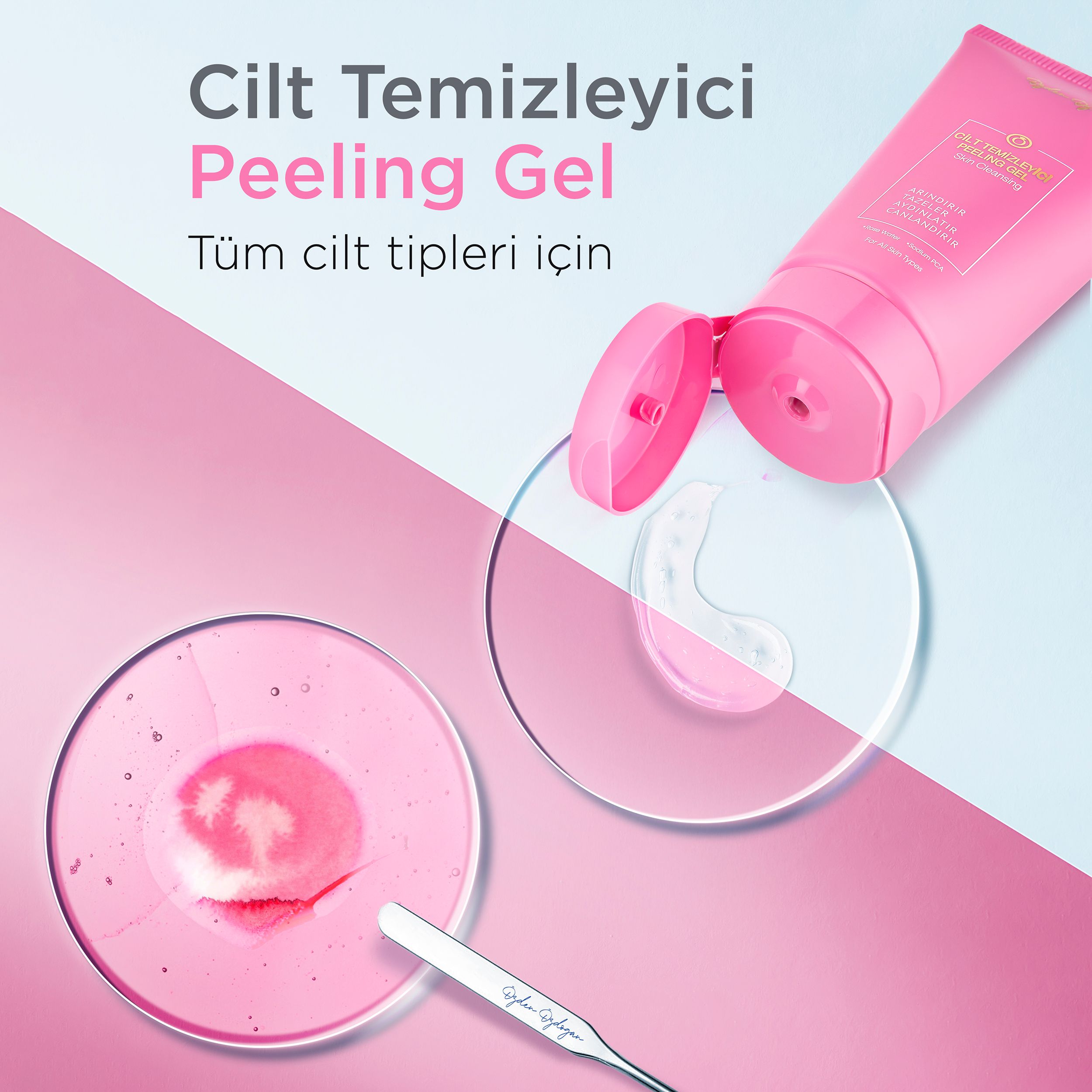 Gül Suyu İçerikli Arındırıcı ve Aydınlatıcı Peeling Jel 150 ml