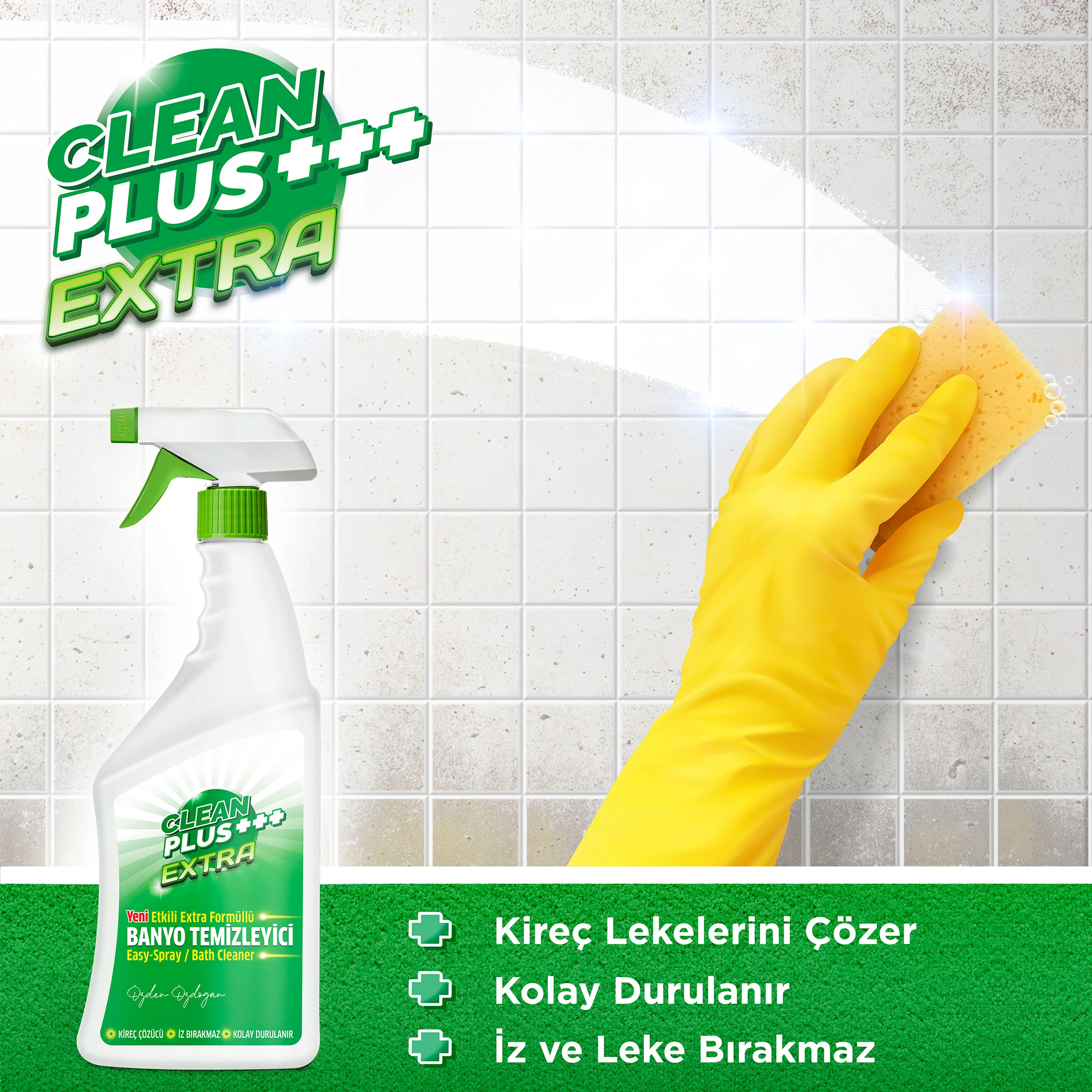 Clean Plus+ Extra Kireç Çözücü Ultra Güçlü Banyo Temizleyici 750 ml