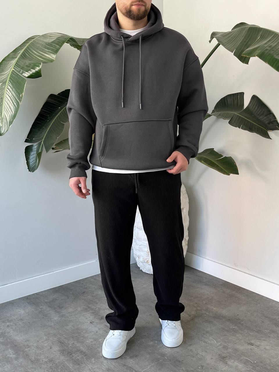 ~ Üç İplik Kapşonlu Sweat ~