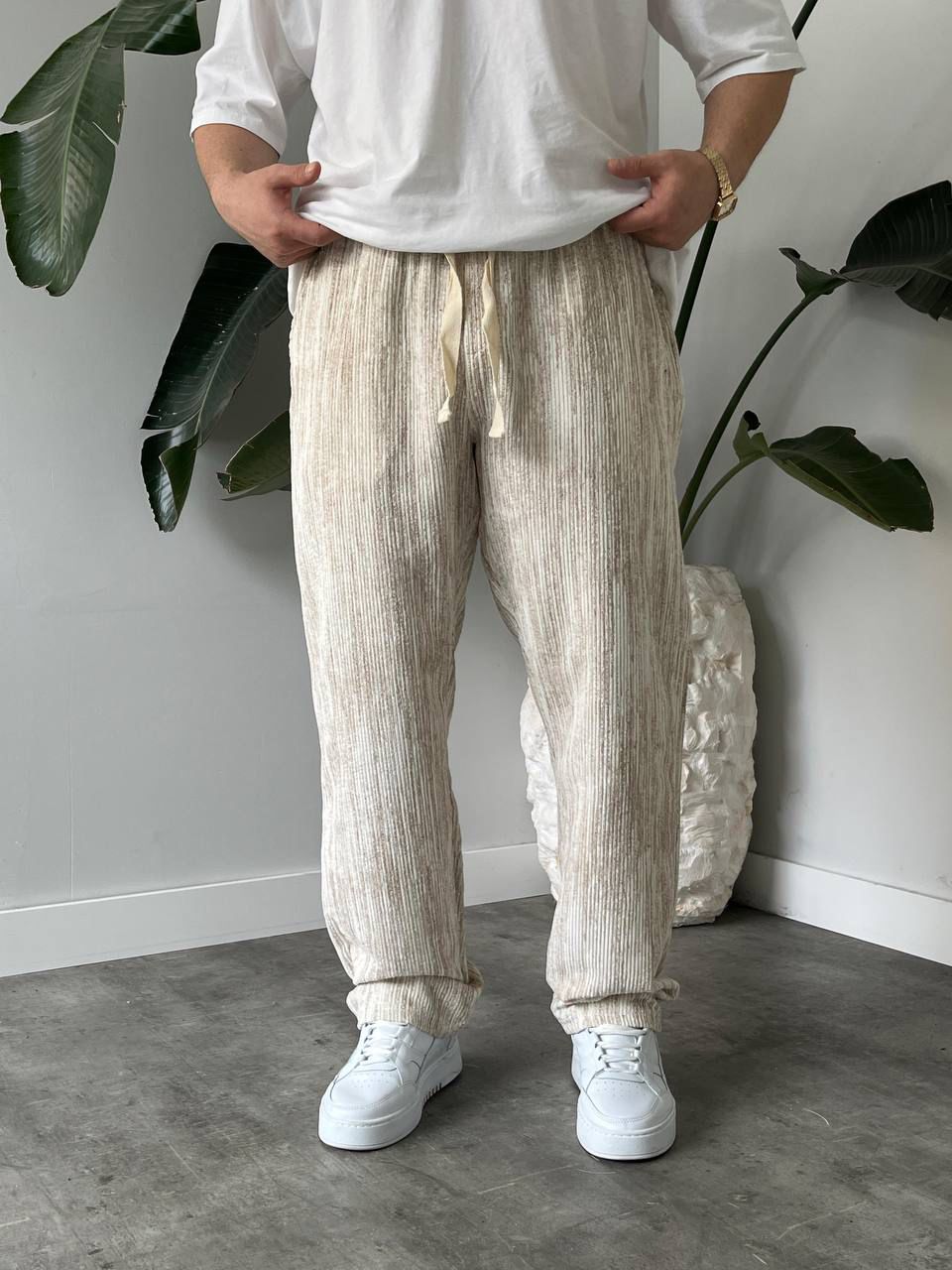 Batik Kadife Baggy Pantolon