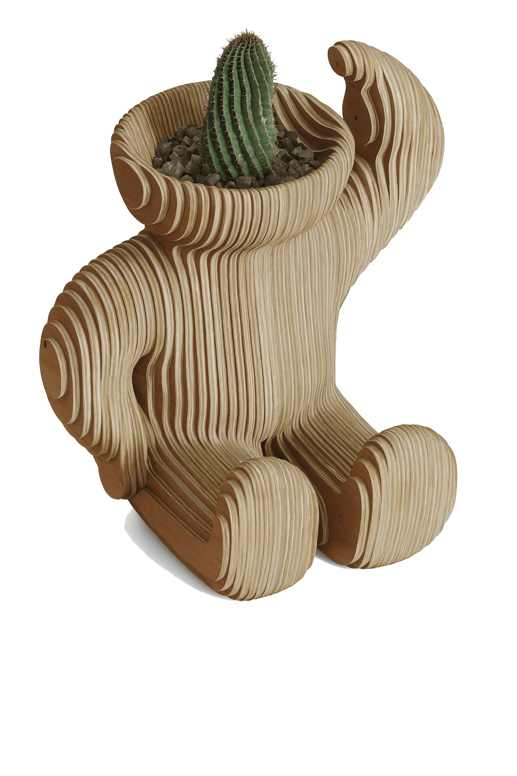 Parametrik Heykel Saksı