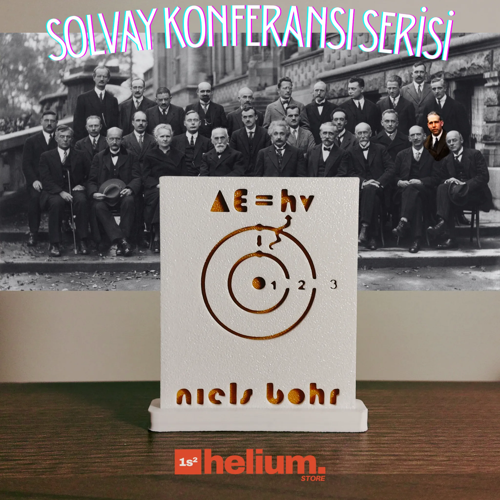 Bohr - Masaüstü Çerçeve Figür