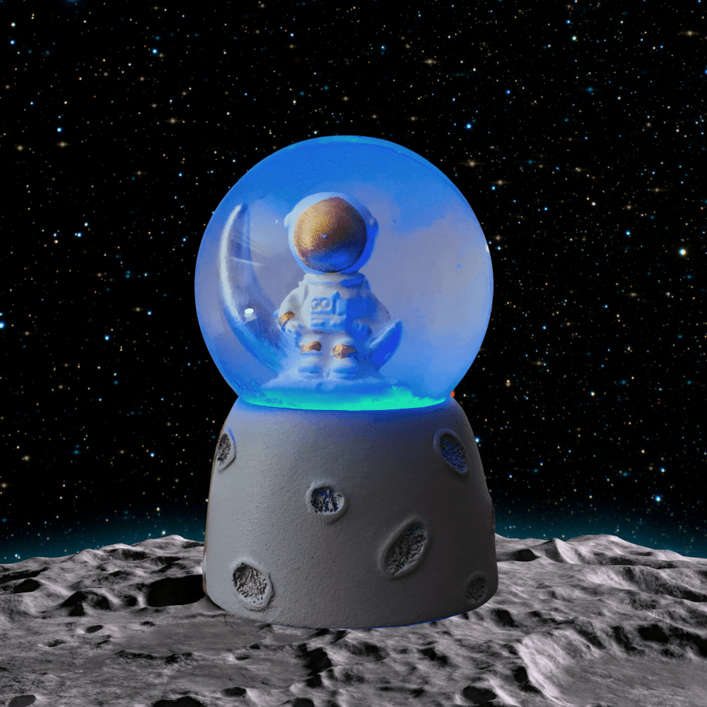 Düşünceli Astro - Işıklı Mini Küre