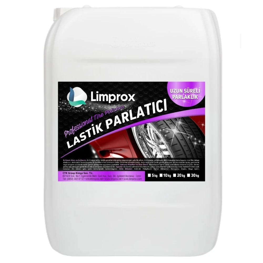 Konsantre Lastik Parlatıcı