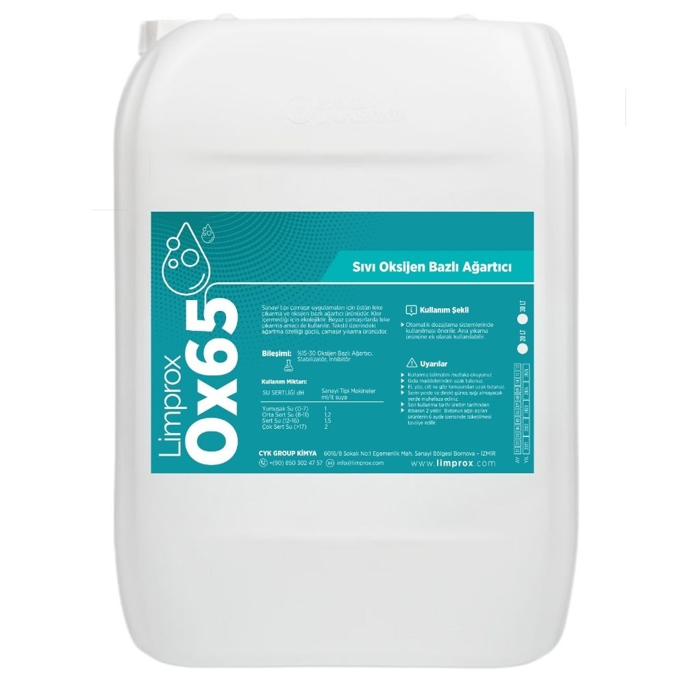 Oksijen Bazlı Çamaşır Ağartıcı (Ox65)