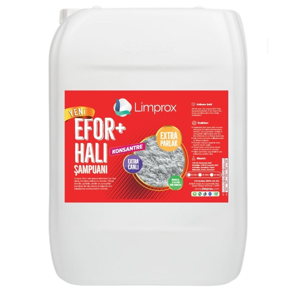 Efor+ Konsantre Halı Yıkama Şampuanı