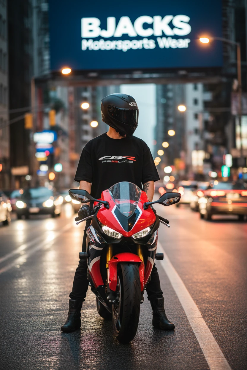 Honda CBR Fireblade Tutkunlarına Özel Premium Tişört