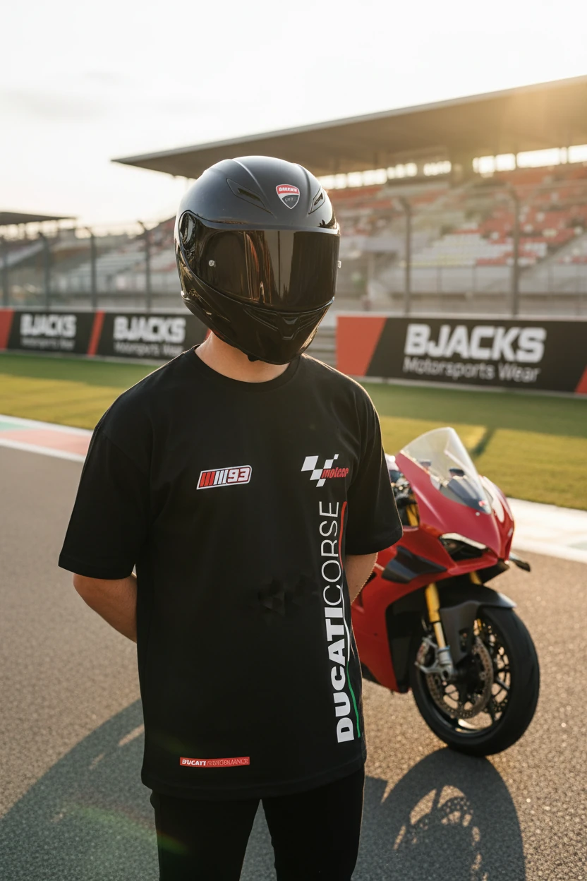 THE DUCATI MARQUEZ — KING OF CORNERS Özel Premium Tişört